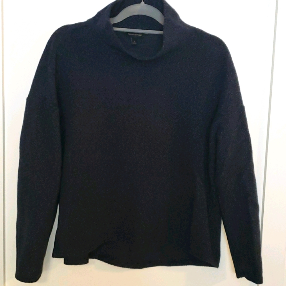 Oversized Navy Sweater